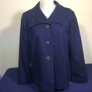 Pendleton Vintage Blue Virgin Wool Jacket Women’s size 12